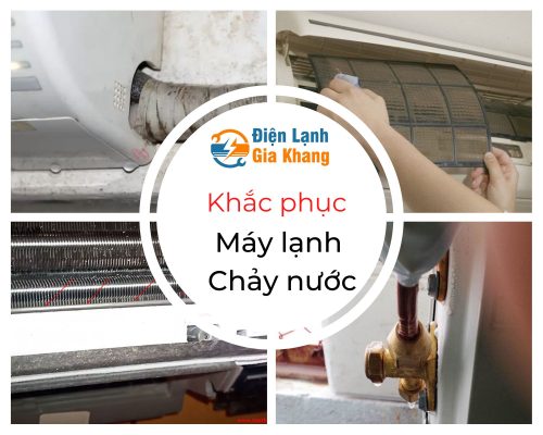 Máy lạnh Chảy nước
